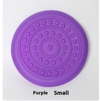HKM-9454525 Small and Large Rubber Frisbees for Dogs - Multiple Colors Available