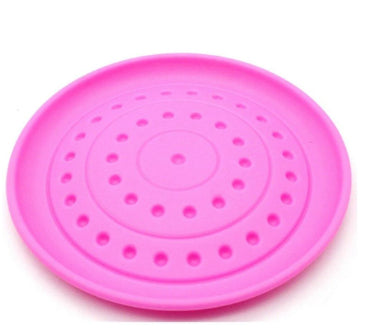 HKM-9454525 Small and Large Rubber Frisbees for Dogs - Multiple Colors Available