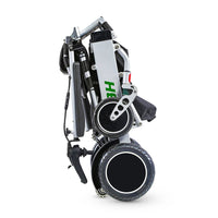 HKM-945491 Electric Power Wheelchair with Removable Battery - 120 kg Weight Capacity, 20 km Driving Range, Aluminum Alloy Frame