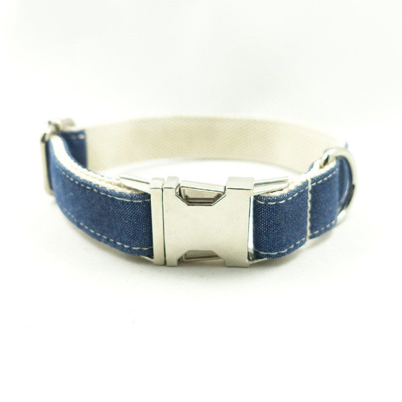 HKM-9455677 Adjustable DIY Polyester Pet Collar - Available in XS, S, M, L, XL Sizes