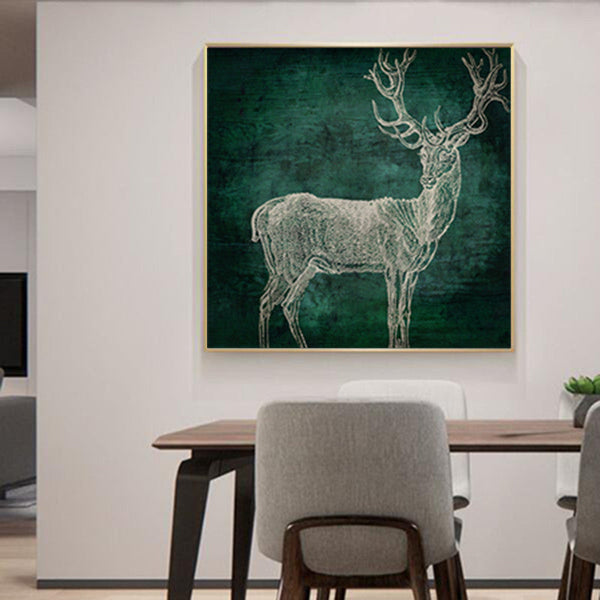 HKM-945619 Modern Minimalist Decorative Canvas Painting - Available in Multiple Sizes (20x20cm to 100x100cm)
