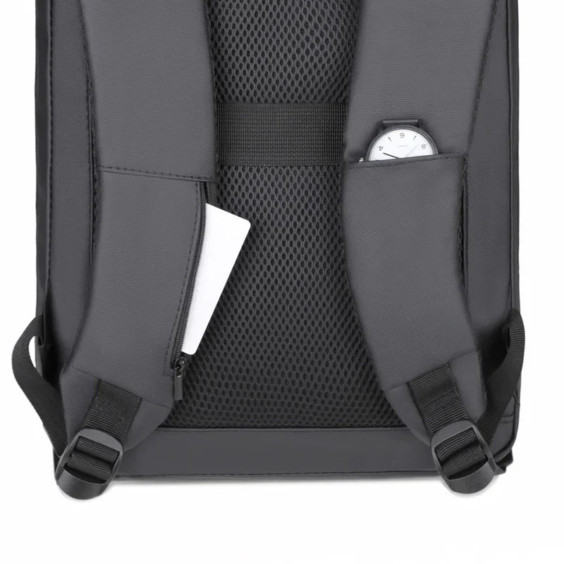 HKM-945683 Adjustable Large Capacity Outdoor Laptop Backpack with USB Charging Port for Travel and Office Use