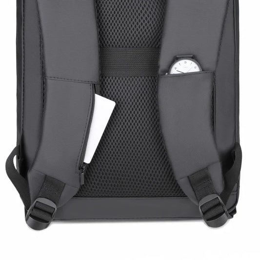 HKM-945683 Adjustable Large Capacity Outdoor Laptop Backpack with USB Charging Port for Travel and Office Use