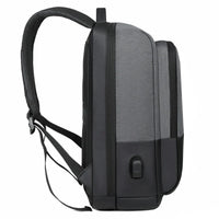 HKM-945683 Adjustable Large Capacity Outdoor Laptop Backpack with USB Charging Port for Travel and Office Use
