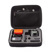 HKM-945683 Anti-Shock Portable Case for GoPro and Accessories - Foam Padding, Durable Zipper, and Carry Handle
