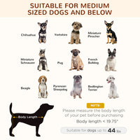 HKM-9458109 Elevated Dog Bed with Removable Canopy Shade, Outdoor Cot for Medium Pets, 30-Inch Gray