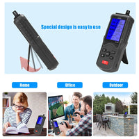 HKM-945811 Air Quality Tester with LCD - CO2, TVOC, HCHO Meter, Thermometer, and Humidity Monitor with Lithium Battery