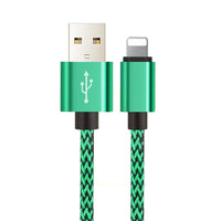 HKM-946003 Hemp Braided Fast Charging Cable for iPhone - 1m Length, Available in Multiple Colors