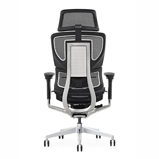 HKM-946067 Ergonomic High Back Mesh Office Swivel Chair with Adjustable Arms and Lumbar Support
