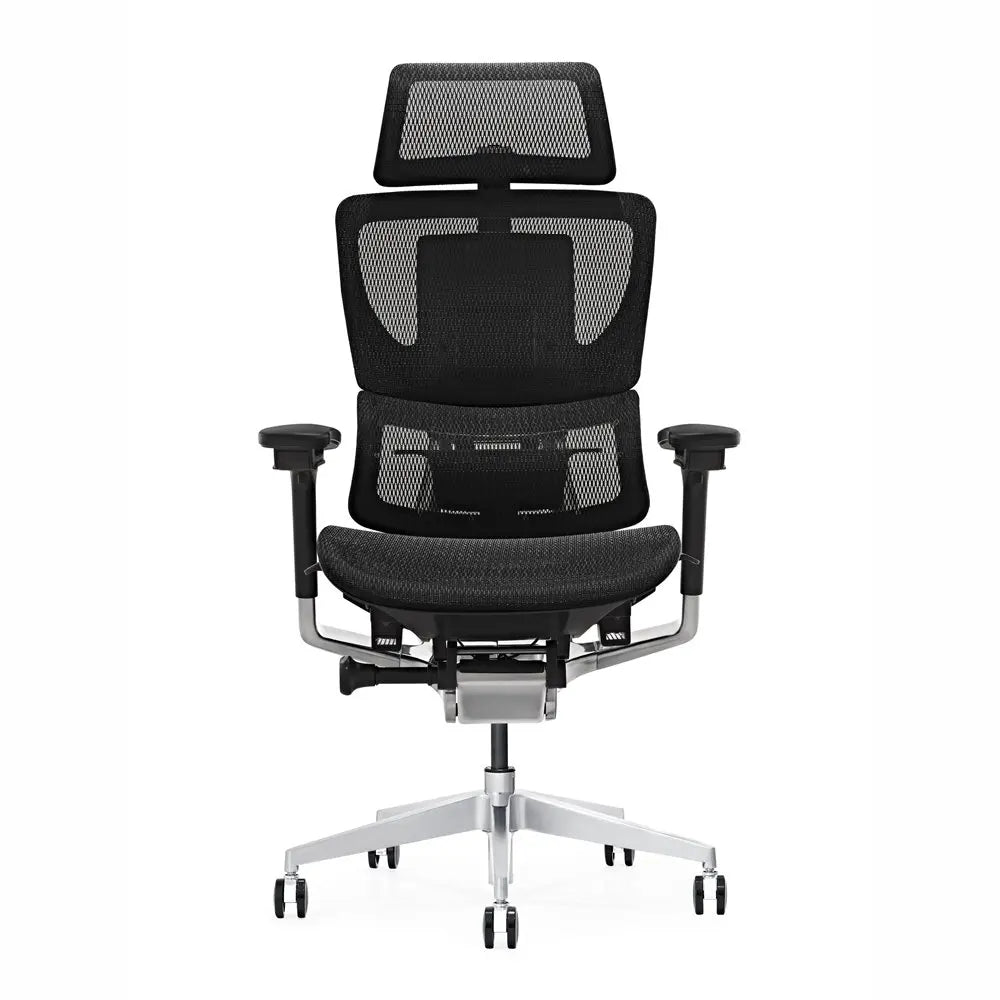 HKM-946067 Ergonomic High Back Mesh Office Swivel Chair with Adjustable Arms and Lumbar Support