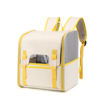 HKM-9461693 Breathable Portable Folding Cat Backpack - Nylon Pet Bag for Cats Up to 6.5kg