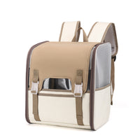 HKM-9461693 Breathable Portable Folding Cat Backpack - Nylon Pet Bag for Cats Up to 6.5kg