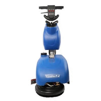 HKM-946195 A202 13-Inch Gray Commercial Vacuum Scrubber Dryer with Powerful Suction for Efficient Floor Cleaning