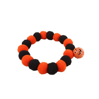 HKM-9462717 Naughty Pumpkin Cat Collar for Halloween – Fun & Spooky Pet Accessory