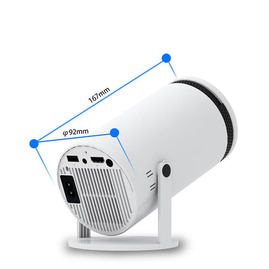 HKM-946451 Portable Mini 4K HD Projector with Bluetooth for Home Theater and Outdoor Use
