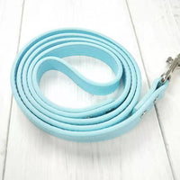 HKM-9465021 Leather Pet Leash and Collar Set - Small and Medium Sizes Available