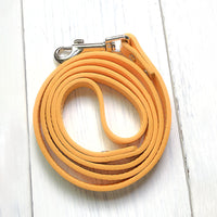 HKM-9465021 Leather Pet Leash and Collar Set - Small and Medium Sizes Available
