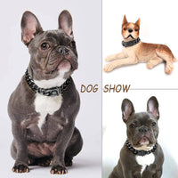 HKM-9467197 Durable Stainless Steel Dog Collar for Medium and Large Breeds - Anti-Bite Chain Design, Multiple Sizes Available