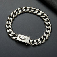 HKM-9467197 Durable Stainless Steel Dog Collar for Medium and Large Breeds - Anti-Bite Chain Design, Multiple Sizes Available