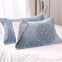HKM-946771 Twistless Yarn Pillow Cover - Available in Blue Fireworks and Ivory White Designs