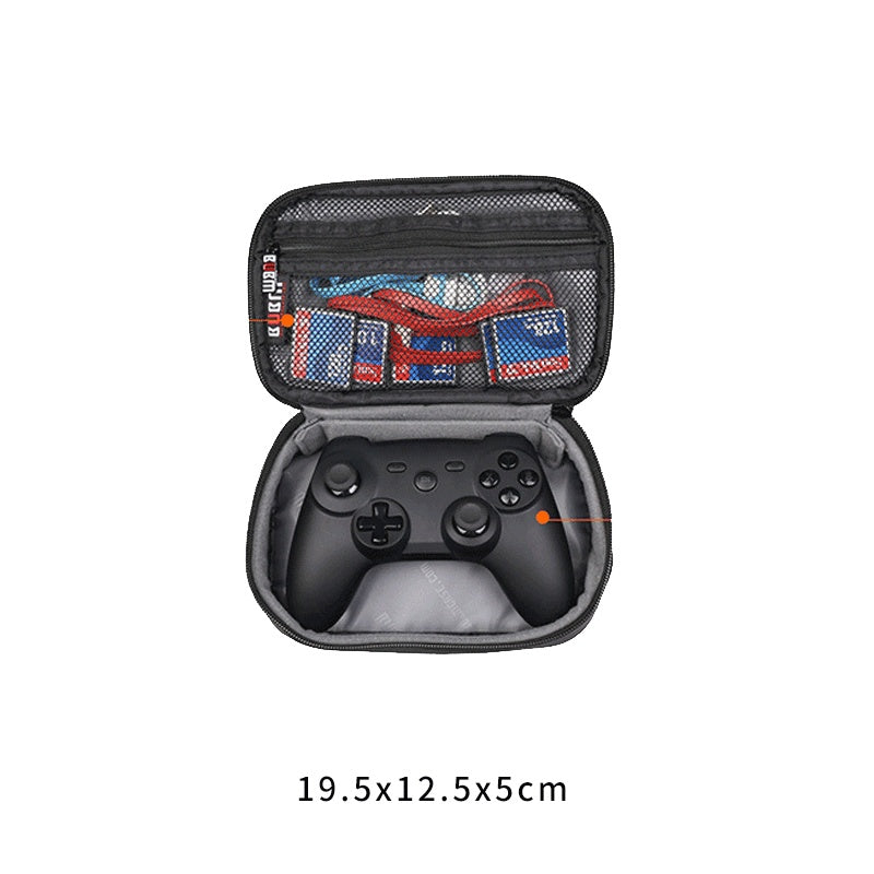 HKM-946835 Multifunctional Wireless Storage Bag for Game Accessories - Versatile Handle Bags in Gray and Black Options