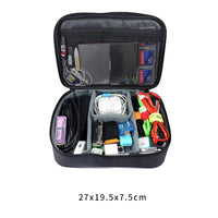 HKM-946835 Multifunctional Wireless Storage Bag for Game Accessories - Versatile Handle Bags in Gray and Black Options