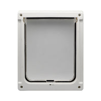 HKM-9468861 Dual-Sided Pet Door with Lockable Entry and Exit for Dogs