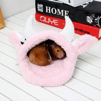 HKM-9469245 Cozy Short Plush Cold Shelter for Small Animals - 25cm x 22cm