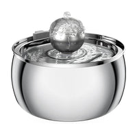 HKM-9471037 4L Stainless Steel Pet Water Dispenser with USB Interface and Various Faucet Options