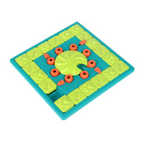HKM-9471165 Interactive Plastic Dog Training Toy Feeder for Engaging Playtime