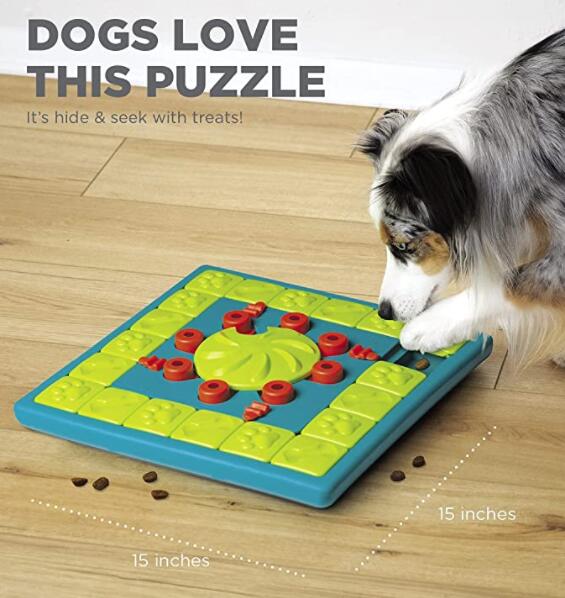 HKM-9471165 Interactive Plastic Dog Training Toy Feeder for Engaging Playtime
