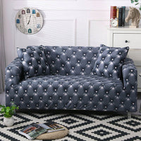 HKM-947155 Elastic Stretch Sofa Slipcovers for 1 to 4-Seater Furniture - Custom Fit & Versatile Design