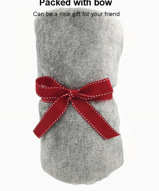 HKM-9471805 Cozy Deep Sleeping Dog Blanket - Warm and Soft Polyester, Large Size 70 CM x 100 CM