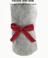 HKM-9471805 Cozy Deep Sleeping Dog Blanket - Warm and Soft Polyester, Large Size 70 CM x 100 CM