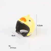 HKM-9472445 Adjustable Chicken Helmet with Sponge Lining - Protective Headwear for Small Pets and Birds
