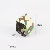 HKM-9472445 Adjustable Chicken Helmet with Sponge Lining - Protective Headwear for Small Pets and Birds