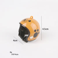 HKM-9472445 Adjustable Chicken Helmet with Sponge Lining - Protective Headwear for Small Pets and Birds