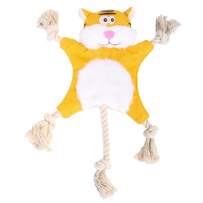 HKM-9472573 Durable Plush Dog and Cat Toys - Squeaky Animal Chew Toys for All Breeds