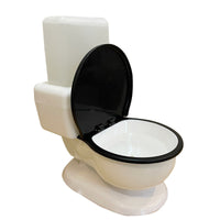 HKM-9474237 Automatic Flowing Cat Water Fountain in White - Plug-Free Design