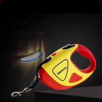 HKM-9474749 Retractable Large Dog Leash with Automatic Tension, 3m & 5m Options, Durable Nylon Handle