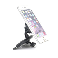 HKM-947475 Adjustable CD Port Car Phone Holder for 6-Inch Mobile Devices - Multi-Function Navigation Bracket