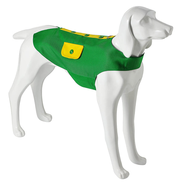 HKM-9475133 Irish Festival Dog Vest Suit - Stylish Polyester Pet Clothes in Multiple Sizes and Colors