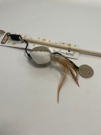 HKM-9475773 Feather Cat Teaser Toy with Small Ball for Interactive Play
