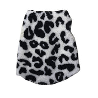 HKM-9477309 Thickened Cow Leopard Print Vest for Everyday Wear in Black and White