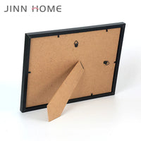 HKM-947795 A4 Size Black MDF Photo Frame for Wall Hanging and Freestanding Display