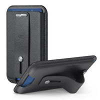 HKM-947795 Magnetic Card Holder Stand - Midnight Black & Sugar Brown Options Available