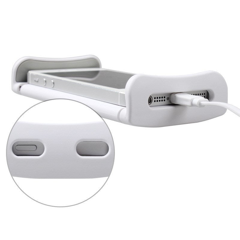 HKM-947987 Aluminum Alloy Single Arm Cell Phone and Tablet Holder for 4-Inch Devices, 200mm Hole Spacing, Supports Up to 3kg