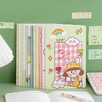 HKM-948051 A5 Cartoon Paper Cover Notebook for Primary School Stationery Supplies