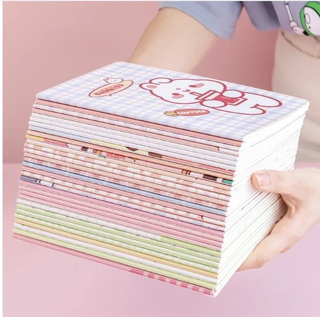 HKM-948051 A5 Cartoon Paper Cover Notebook for Primary School Stationery Supplies