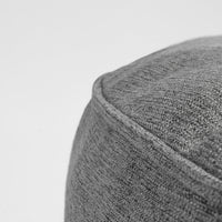 HKM-9480765 Cozy Large Oval Dog Bed in Gray Cloth for Ultimate Comfort